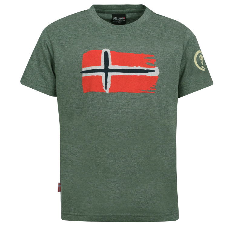 Trollkids Kids Oslo T Trollkids Kids Oslo T Farbe / color: khaki green ()