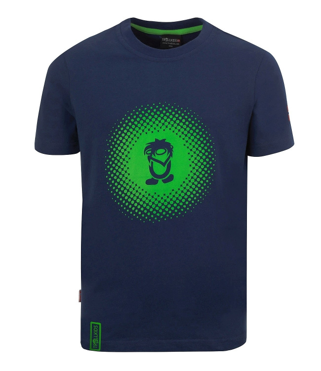 Trollkids Kids Pointillism T Trollkids Kids Pointillism T Farbe / color: navy/viper green ()