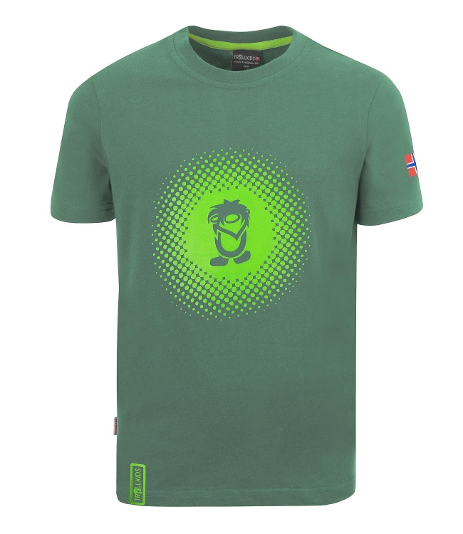 Trollkids Kids Pointillism T Trollkids Kids Pointillism T Farbe / color: dark green/light green ()