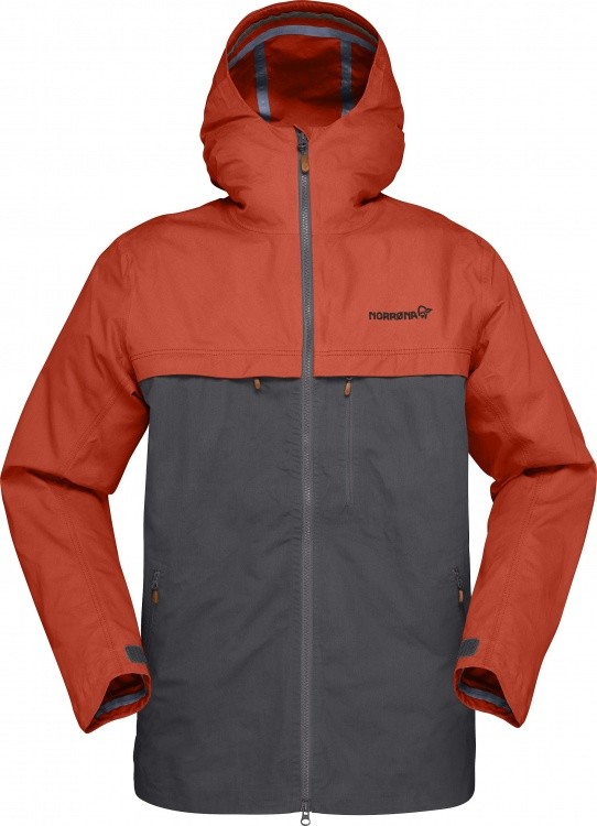 Norrona Svalbard Cotton Jacket Norrona Svalbard Cotton Jacket Farbe / color: rooibos tea/slate grey ()