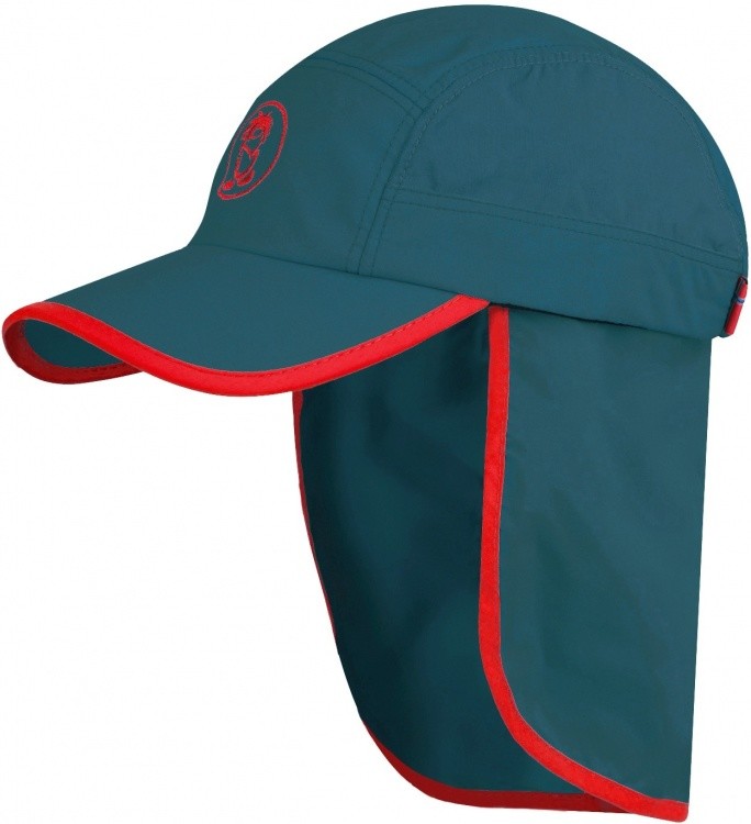 Trollkids Kids Troll Cap XT Trollkids Kids Troll Cap XT Farbe / color: petrol/spicy red ()