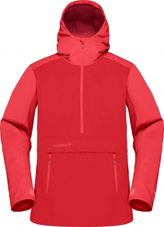 Norrona Svalbard Cotton Anorak Women Norrona Svalbard Cotton Anorak Women Farbe / color: crisp ruby ()