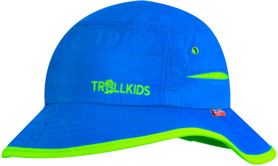 Trollkids Kids Trollfjord Hat Trollkids Kids Trollfjord Hat Farbe / color: medium blue/light green ()