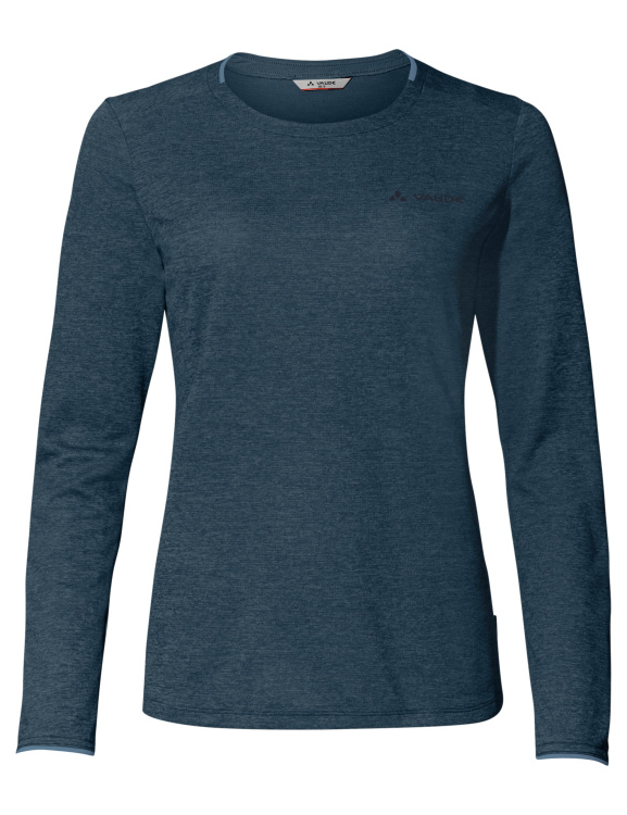 VAUDE Womens Essential LS T-Shirt VAUDE Womens Essential LS T-Shirt Farbe / color: dark sea uni ()