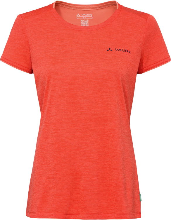 VAUDE Womens Essential T-Shirt VAUDE Womens Essential T-Shirt Farbe / color: glowing red ()