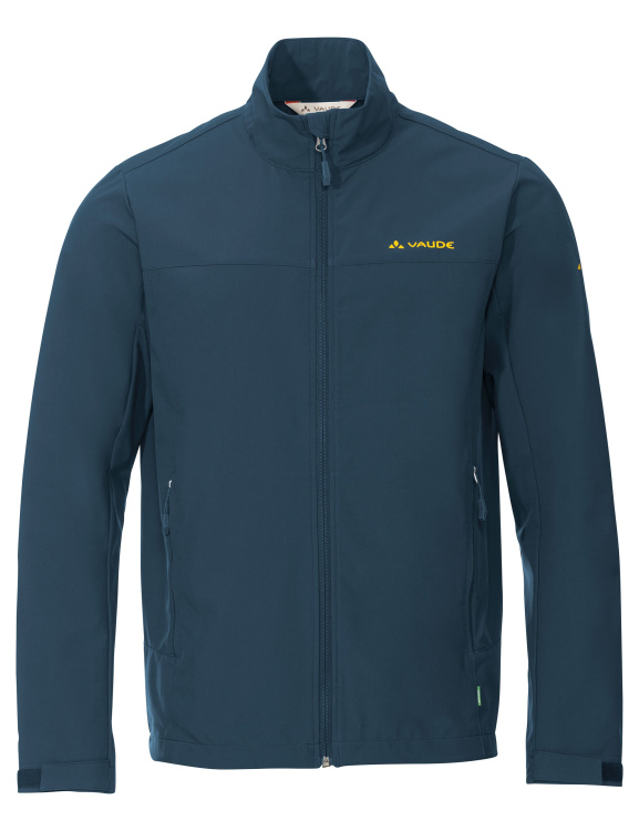 VAUDE Mens Hurricane Jacket IV VAUDE Mens Hurricane Jacket IV Farbe / color: dark sea/yellow ()