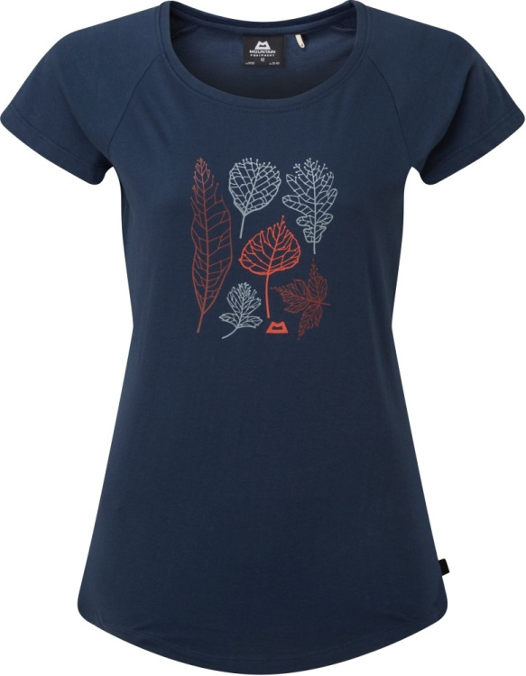 Mountain Equipment Leaf Womens Tee Mountain Equipment Leaf Womens Tee Farbe / color: denim blue ()