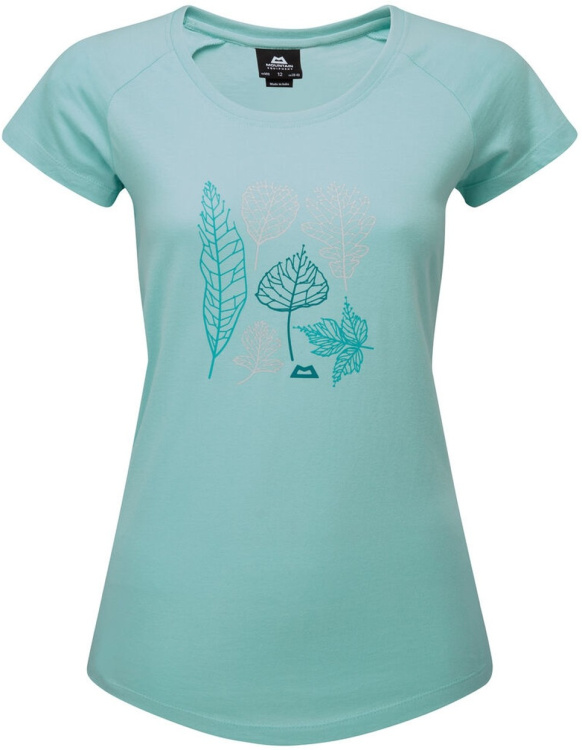 Mountain Equipment Leaf Womens Tee Mountain Equipment Leaf Womens Tee Farbe / color: aqua ()