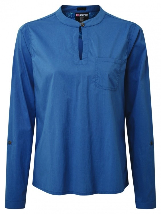 Sherpa Adventure Gear Ravi Shirt Women Sherpa Adventure Gear Ravi Shirt Women Farbe / color: neelo blue ()