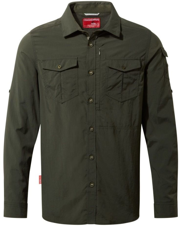 Craghoppers NosiLife Adventure II Long Sleeved Shirt Craghoppers NosiLife Adventure II Long Sleeved Shirt Farbe / color: dark khaki () Craghoppers NosiLife Adventure II Long Sleeved Shirt Craghoppers NosiLife Adventure II Long Sleeved Shirt Farbe / color: dark khaki ()