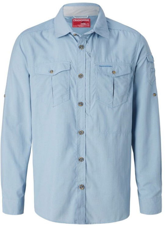 Craghoppers NosiLife Adventure II Long Sleeved Shirt Craghoppers NosiLife Adventure II Long Sleeved Shirt Farbe / color: fogle blue () Craghoppers NosiLife Adventure II Long Sleeved Shirt Craghoppers NosiLife Adventure II Long Sleeved Shirt Farbe / color: fogle blue ()