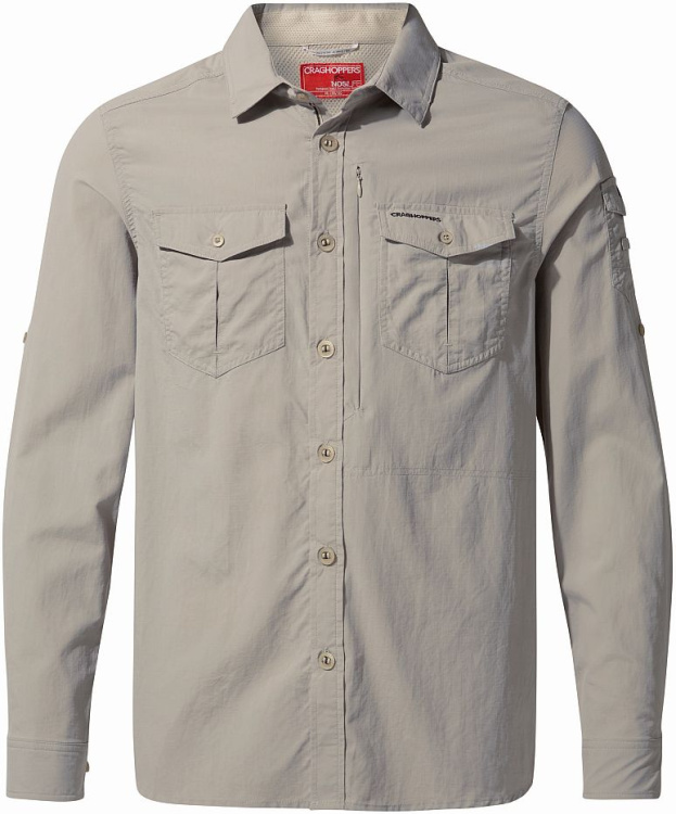Craghoppers NosiLife Adventure II Long Sleeved Shirt Craghoppers NosiLife Adventure II Long Sleeved Shirt Farbe / color: parchment () Craghoppers NosiLife Adventure II Long Sleeved Shirt Craghoppers NosiLife Adventure II Long Sleeved Shirt Farbe / color: parchment ()