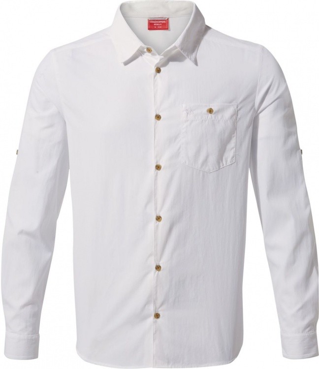 Craghoppers NosiLife Nuoro Long Sleeved Shirt Craghoppers NosiLife Nuoro Long Sleeved Shirt Farbe / color: optic white ()