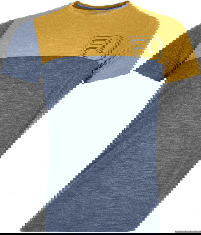 Ortovox Merino Cool Logo T-Shirt Ortovox Merino Cool Logo T-Shirt Farbe / color: night blue blend () Ortovox Merino Cool Logo T-Shirt Ortovox Merino Cool Logo T-Shirt Farbe / color: night blue blend ()