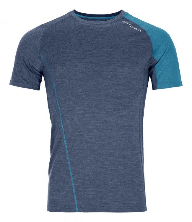 Ortovox Merino Cool Tec Fast Forward T-Shirt Ortovox Merino Cool Tec Fast Forward T-Shirt Farbe / color: night blue blend () Ortovox Merino Cool Tec Fast Forward T-Shirt Ortovox Merino Cool Tec Fast Forward T-Shirt Farbe / color: night blue blend ()