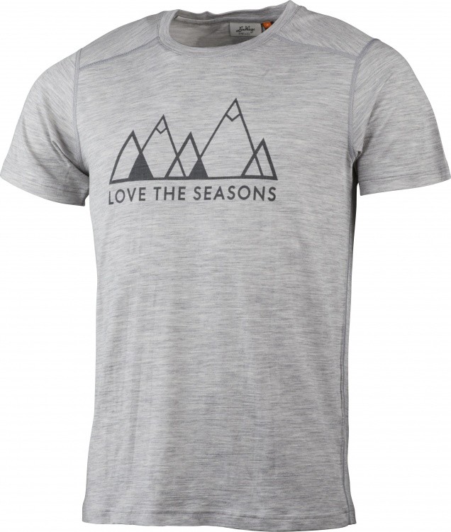 Lundhags Gimmer Merino LT Fjell Tee Lundhags Gimmer Merino LT Fjell Tee Farbe / color: light grey ()