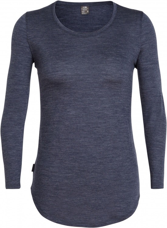 Icebreaker Solace LS Scoop Women Icebreaker Solace LS Scoop Women Farbe / color: midnight navy hthr ()