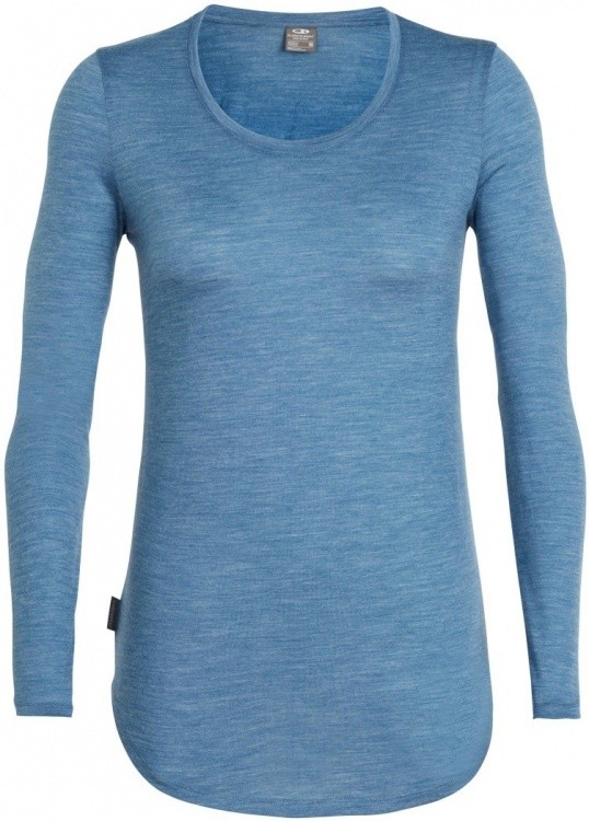 Icebreaker Solace LS Scoop Women Icebreaker Solace LS Scoop Women Farbe / color: thunder heather ()