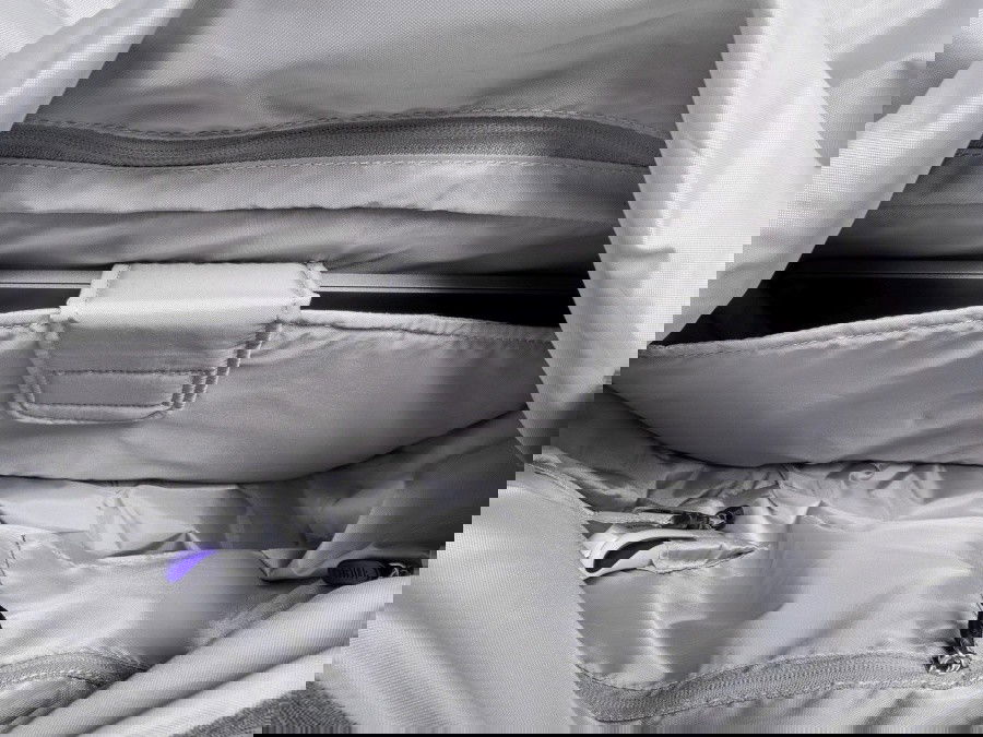 gepolstertes Fach für Notebook/ Padded notebook sleeve