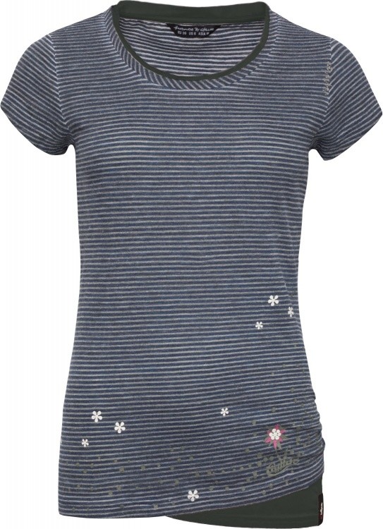 Chillaz Fancy Little Dot T-Shirt Women Chillaz Fancy Little Dot T-Shirt Women Farbe / color: indigo blue striped washed anthra ()