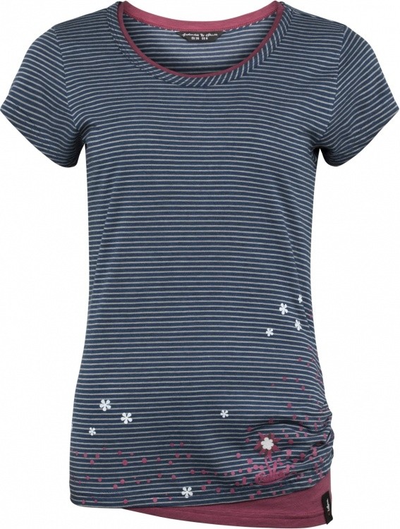 Chillaz Fancy Little Dot T-Shirt Women Chillaz Fancy Little Dot T-Shirt Women Farbe / color: indigo blue striped washed ()