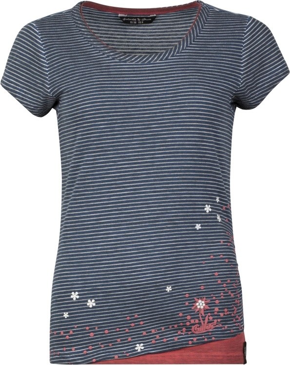 Chillaz Fancy Little Dot T-Shirt Women Chillaz Fancy Little Dot T-Shirt Women Farbe / color: indigo blue striped washed red ()