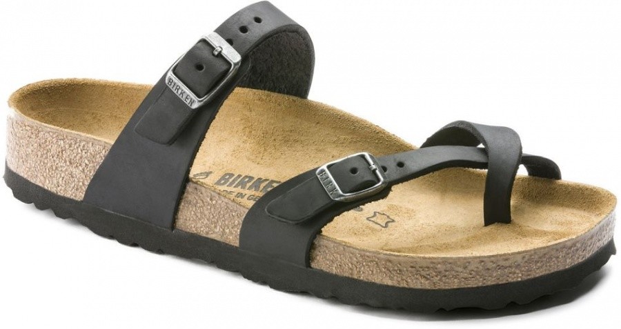 Birkenstock Mayari Oiled Leather Birkenstock Mayari Oiled Leather Farbe / color: black ()