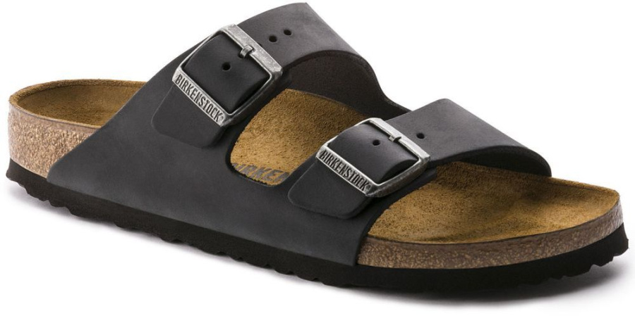 Birkenstock Arizona Oiled Leather Birkenstock Arizona Oiled Leather Farbe / color: black ()