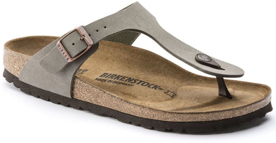 Birkenstock Gizeh Birko-Flor Nubuck Birkenstock Gizeh Birko-Flor Nubuck Farbe / color: stone ()