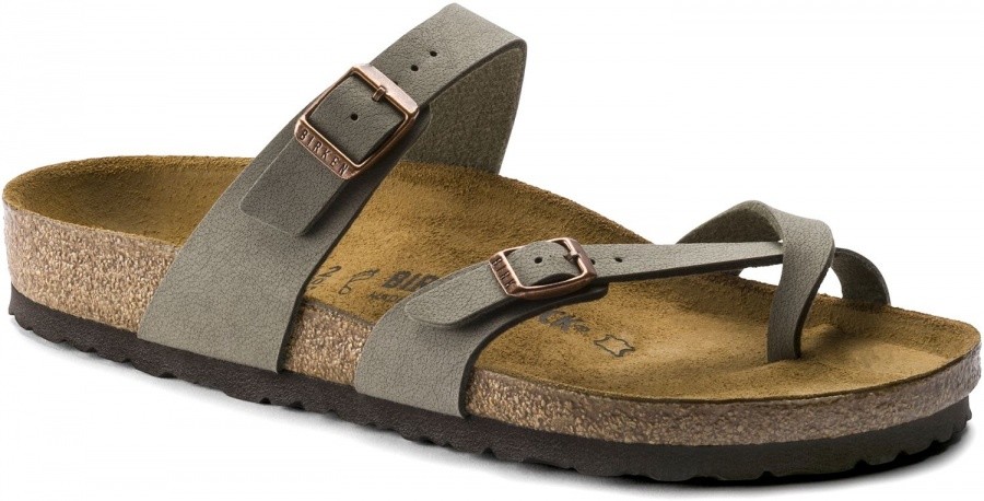 Birkenstock Mayari Birko-Flor Nubuck Birkenstock Mayari Birko-Flor Nubuck Farbe / color: stone ()