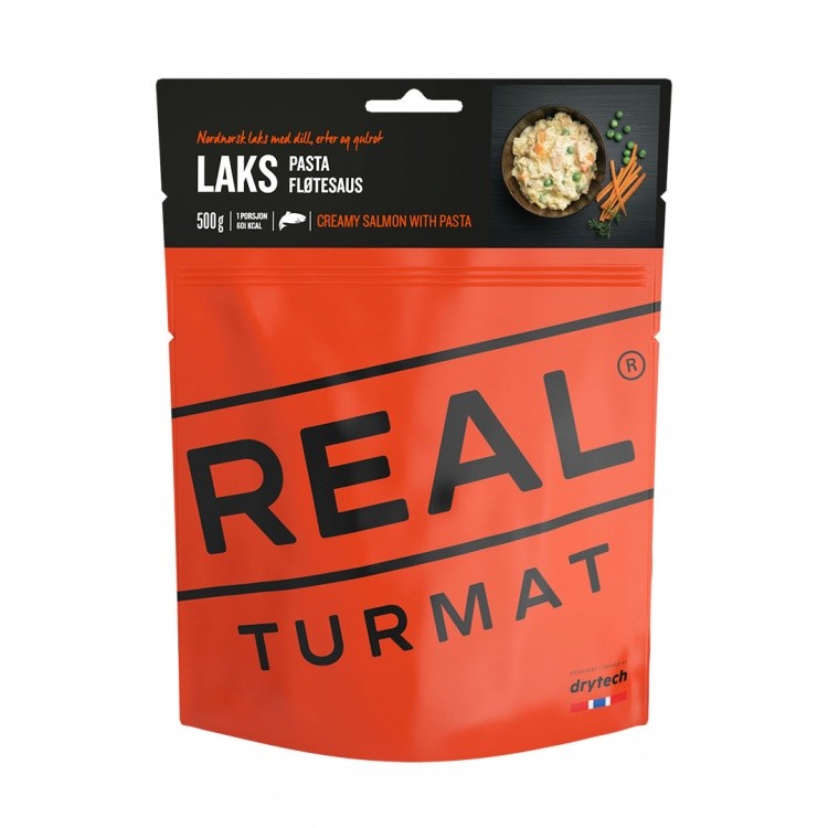 Drytech Real Turmat Lachs mit Pasta und Sahnesauce Drytech Real Turmat Lachs mit Pasta und Sahnesauce Drytech Lachs mit Pasta und Sahnesauce ()