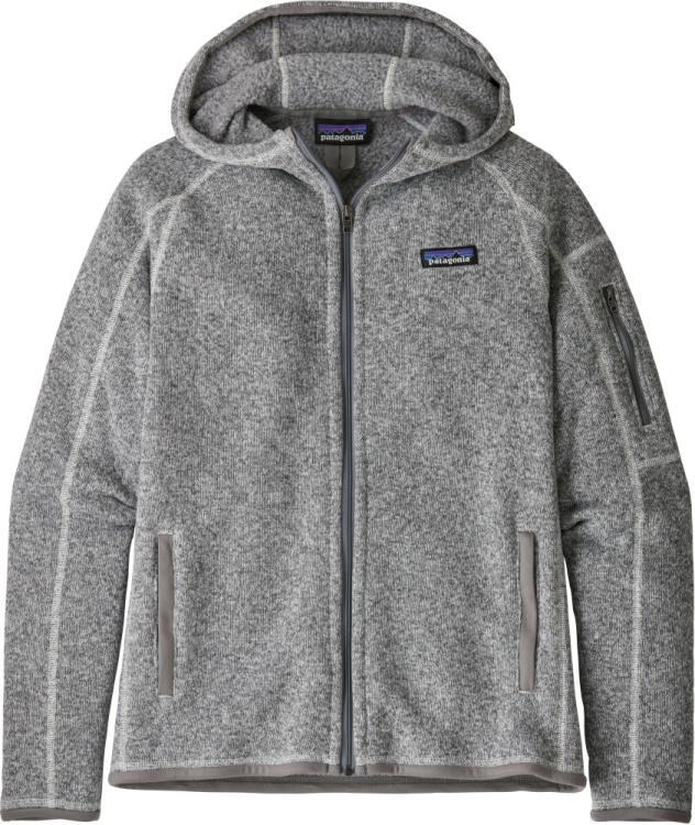 Patagonia Womens Better Sweater Hoody Patagonia Womens Better Sweater Hoody Farbe / color: birch white ()