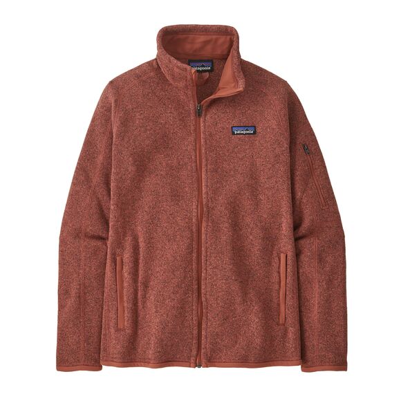 Patagonia Womens Better Sweater Jacket Patagonia Womens Better Sweater Jacket Farbe / color: burl red ()