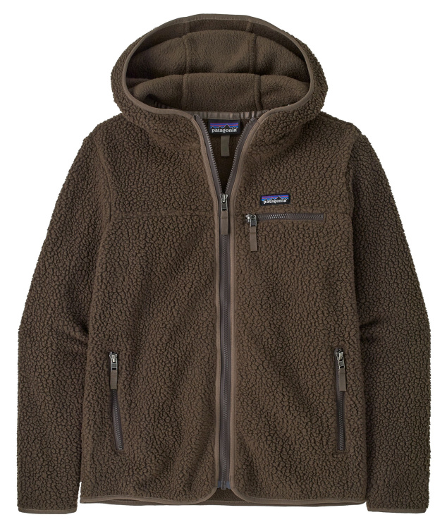 Patagonia Womens Retro Pile Hoody Patagonia Womens Retro Pile Hoody Farbe / color: otter brown ()