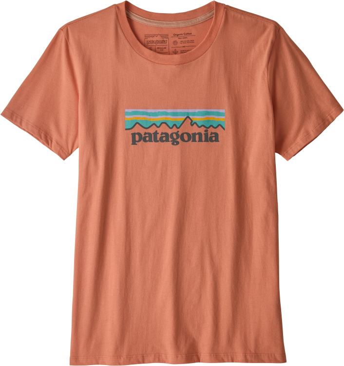 Patagonia Womens Pastel P-6 Logo Organic T-Shirt Patagonia Womens Pastel P-6 Logo Organic T-Shirt Farbe / color: mellow melon ()