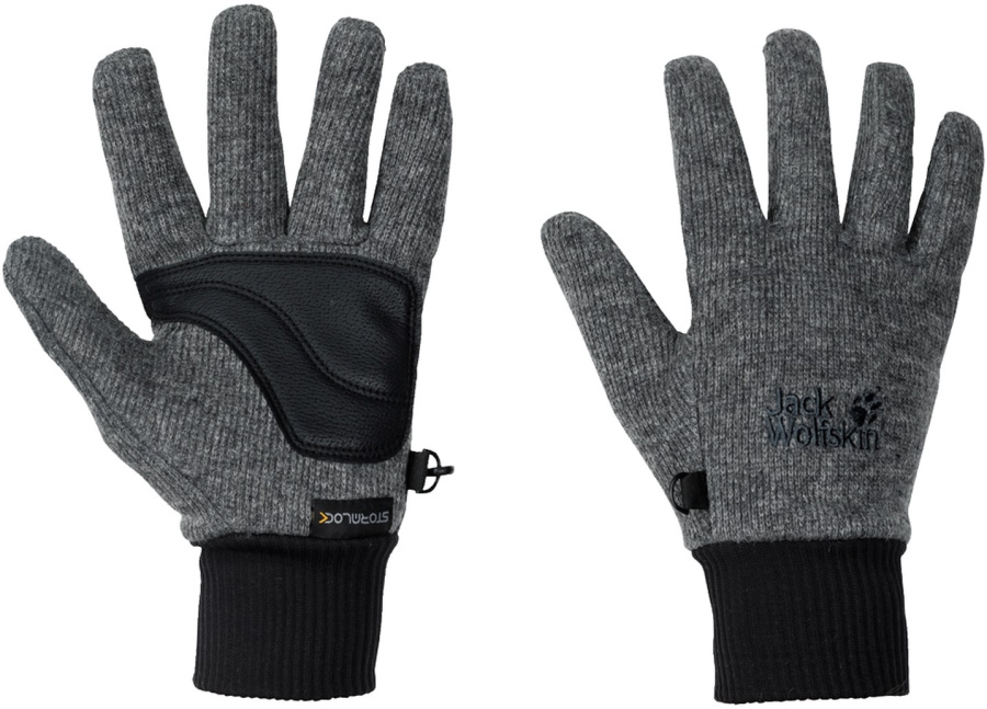 Jack Wolfskin Stormlock Knit Glove Jack Wolfskin Stormlock Knit Glove Farbe / color: phantom ()