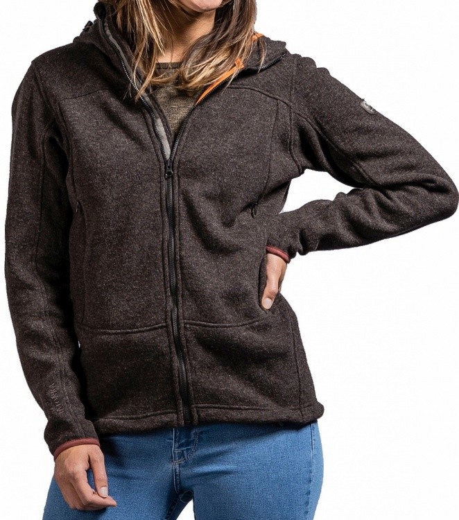 Tatonka Lakho Womens Hooded Jacket Tatonka Lakho Womens Hooded Jacket Farbe / color: brown ()