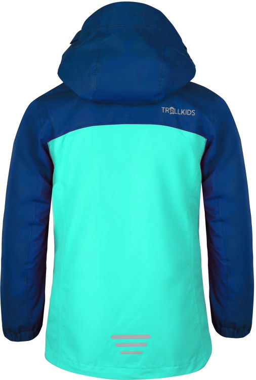 Rückansicht Außenjacke / Back view outer jacket