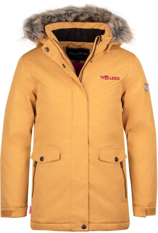 Trollkids Girls Oslo Coat XT Trollkids Girls Oslo Coat XT Farbe / color: honey/fireberry ()