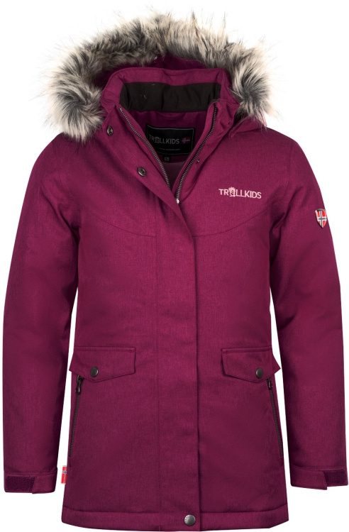 Trollkids Girls Oslo Coat XT Trollkids Girls Oslo Coat XT Farbe / color: plum/mauve ()