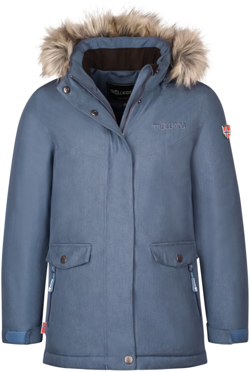 Trollkids Girls Oslo Coat XT Trollkids Girls Oslo Coat XT Farbe / color: lotus blue/navy ()