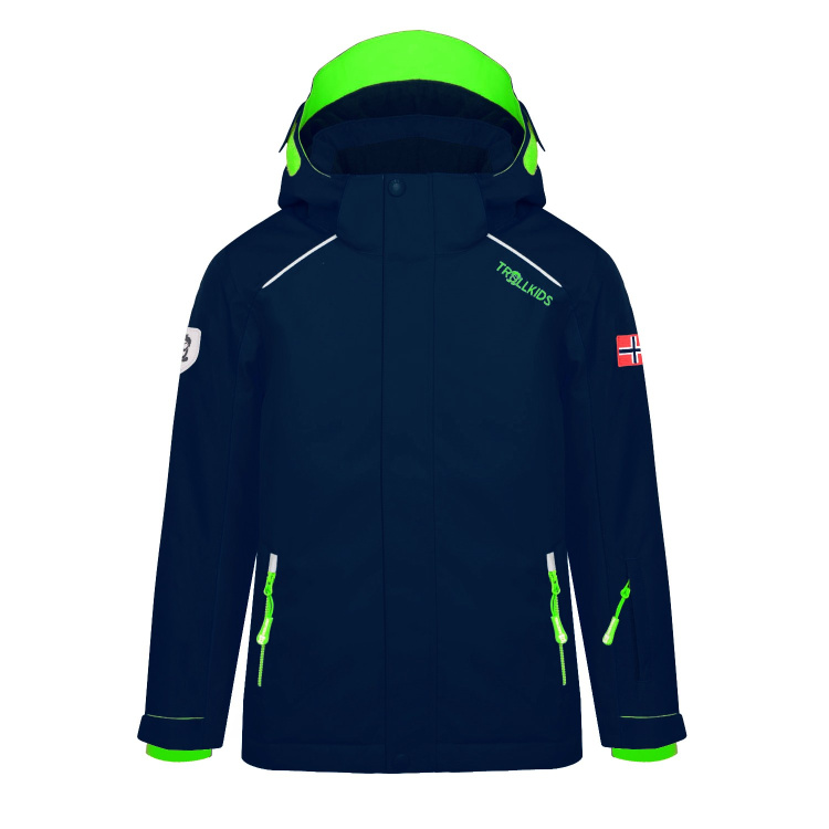 Trollkids Kids Holmenkollen Snow Jacket Pro Trollkids Kids Holmenkollen Snow Jacket Pro Farbe / color: navy/green ()