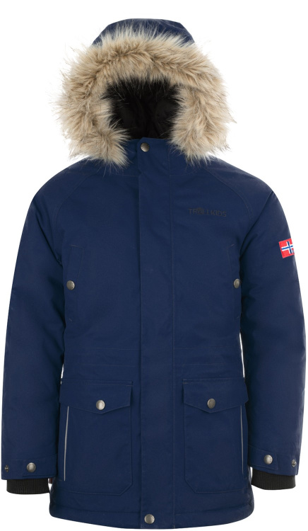 Trollkids Kids Nordkapp Jacket Trollkids Kids Nordkapp Jacket Farbe / color: mystic blue ()