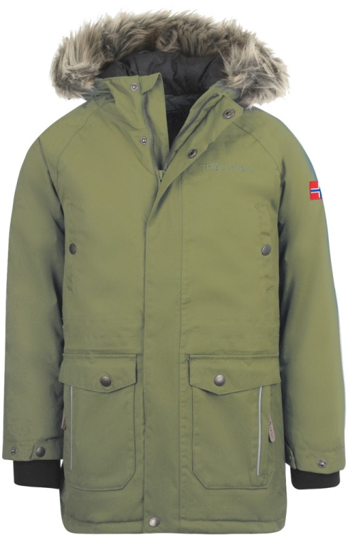 Trollkids Kids Nordkapp Jacket Trollkids Kids Nordkapp Jacket Farbe / color: khaki green ()