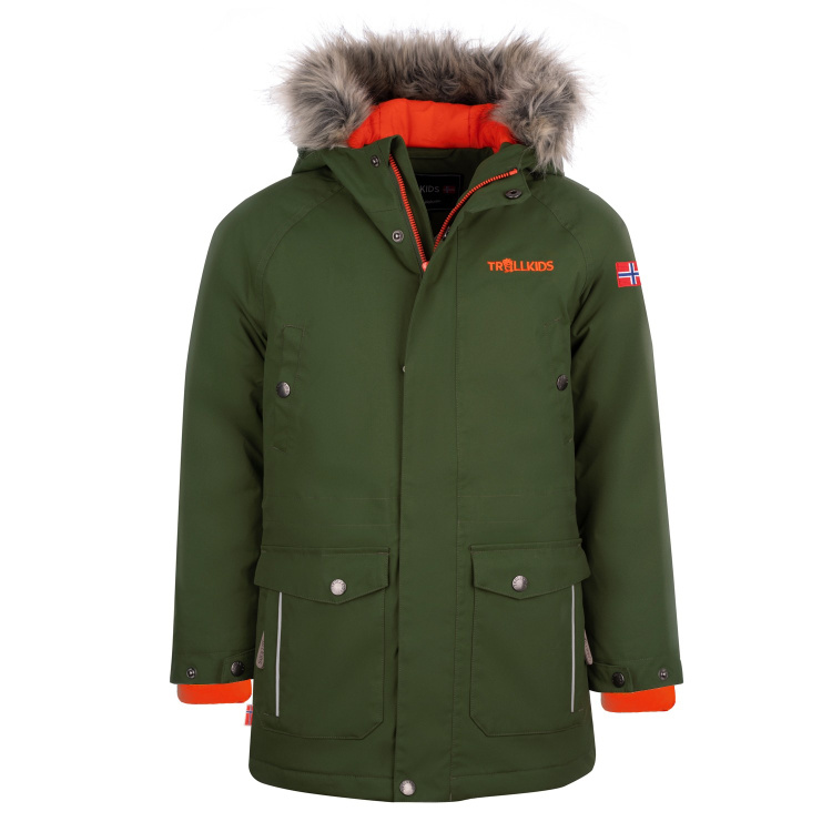 Trollkids Kids Nordkapp Jacket Trollkids Kids Nordkapp Jacket Farbe / color: forest green ()