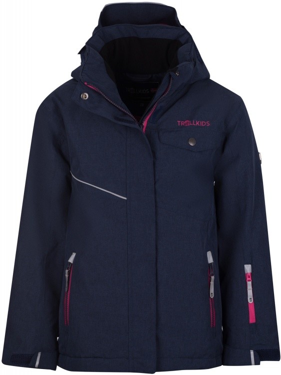 Trollkids Girls Hovden Jacket Trollkids Girls Hovden Jacket Farbe / color: navy/magenta ()