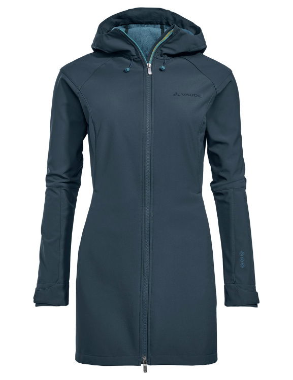 VAUDE Womens Skomer Softshell Coat VAUDE Womens Skomer Softshell Coat Farbe / color: steelblue () VAUDE Womens Skomer Softshell Coat VAUDE Womens Skomer Softshell Coat Farbe / color: steelblue ()