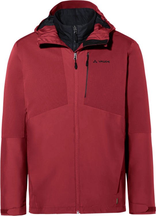 VAUDE Mens Miskanti 3in1 Jacket II VAUDE Mens Miskanti 3in1 Jacket II Farbe / color: carmine uni ()