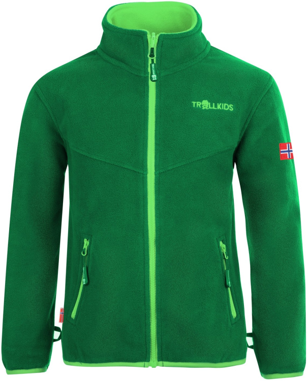 Trollkids Kids Oppdal Jacket XT Trollkids Kids Oppdal Jacket XT Farbe / color: dk green/bright green ()