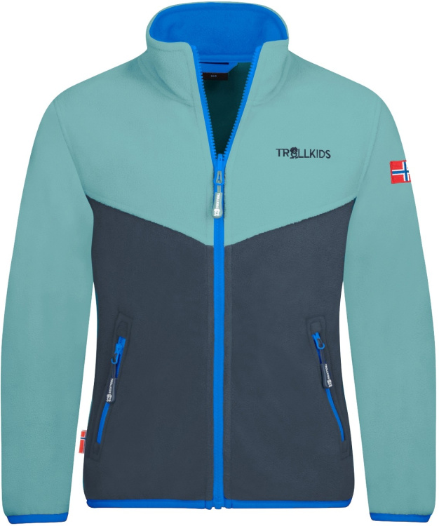 Trollkids Kids Oppdal Jacket XT Trollkids Kids Oppdal Jacket XT Farbe / color: dsky turq./dk nvy/cob. bl ()